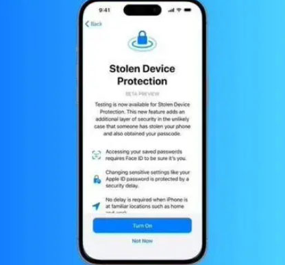 肥东苹果授权维修店分享被盗设备保护功能开启方法 