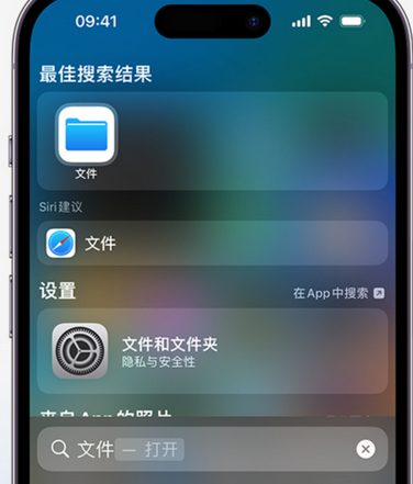 肥东apple维修中心分享iPhone文件应用中存储和找到下载文件 