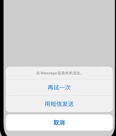 肥东apple维修iPhone上无法正常发送iMessage信息